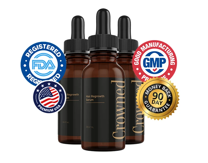 The Crowned three-bottle kit