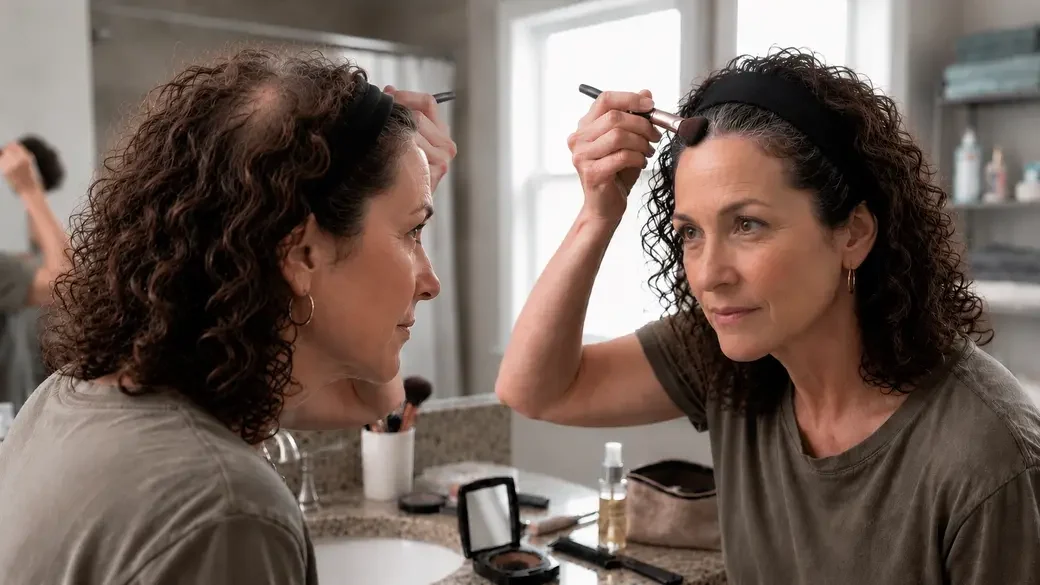 Headbands, scarves and root powder — the routine nobody saw